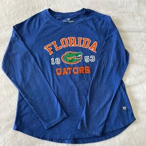 Florida Gators, UF Women’s Long sleeve blue shirt. M